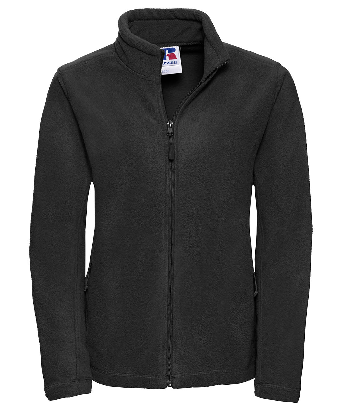 Russell Athletic Women's Full-zip Outdoor Fleece - Black