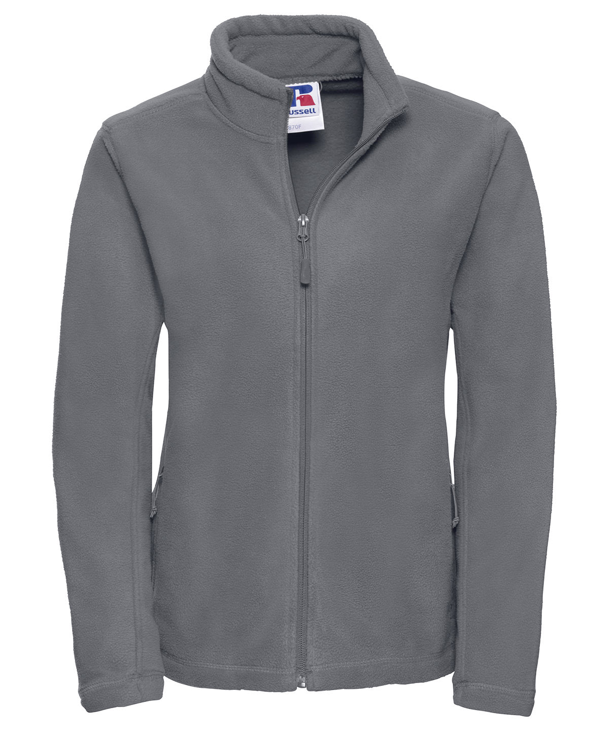 Russell Athletic Women's Full-zip Outdoor Fleece - Convoy Grey
