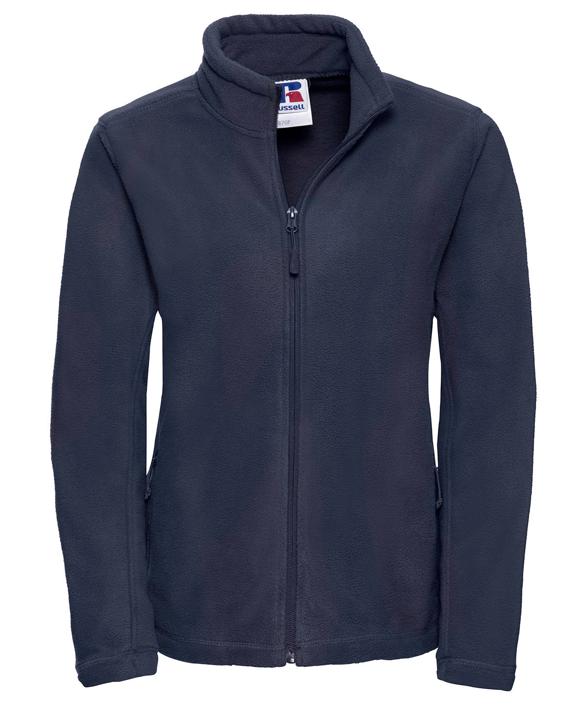 Russell Athletic Women's Full-zip Outdoor Fleece - French Navy