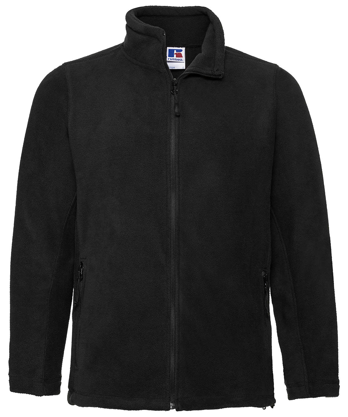 Russell Athletic Full-zip Outdoor Fleece - Black