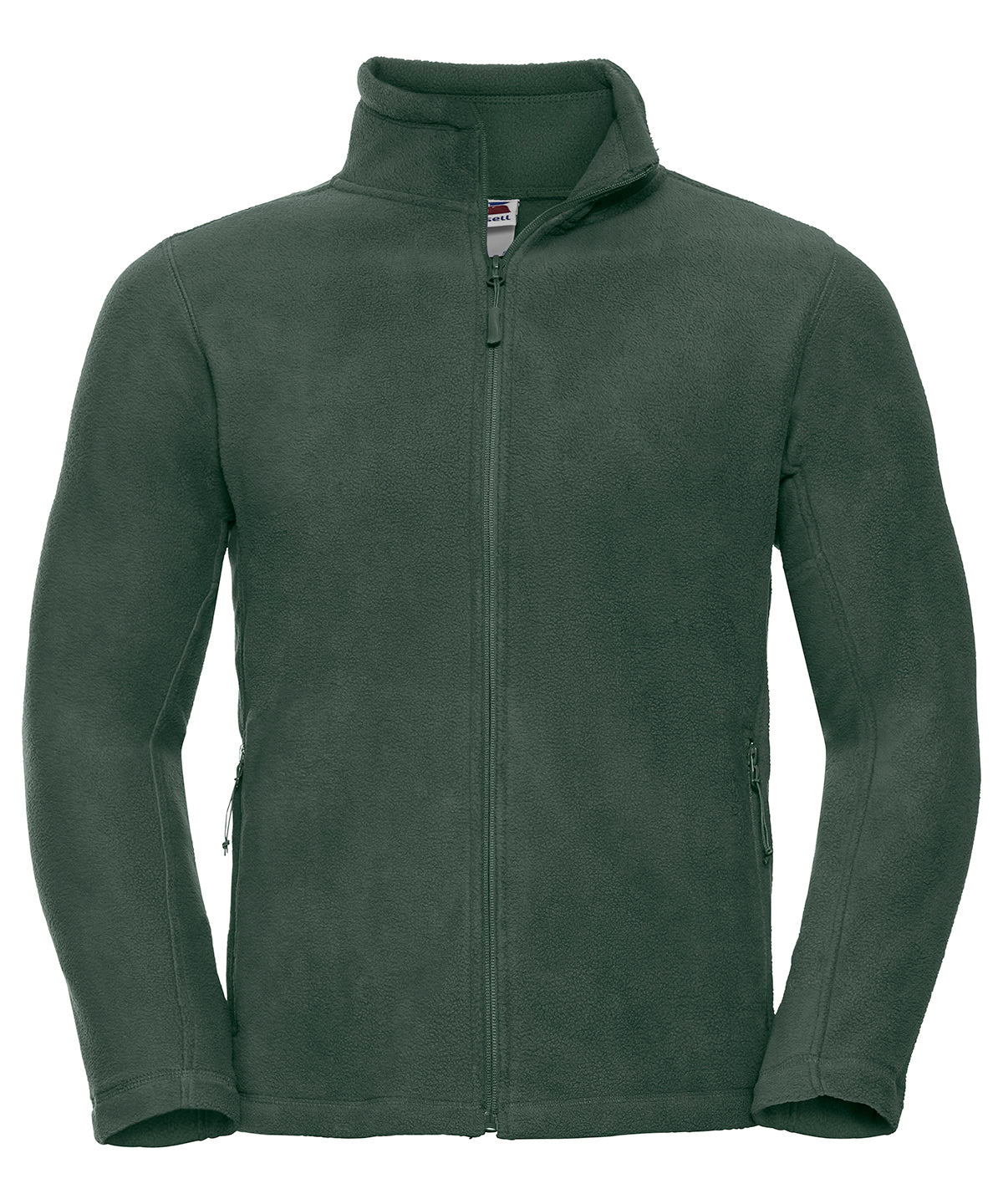 Russell Athletic Full-zip Outdoor Fleece - Bottle Green