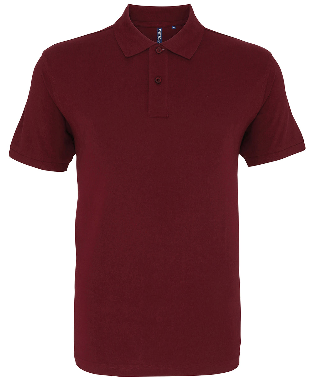 The Asquith & Fox Polo - Burgundy