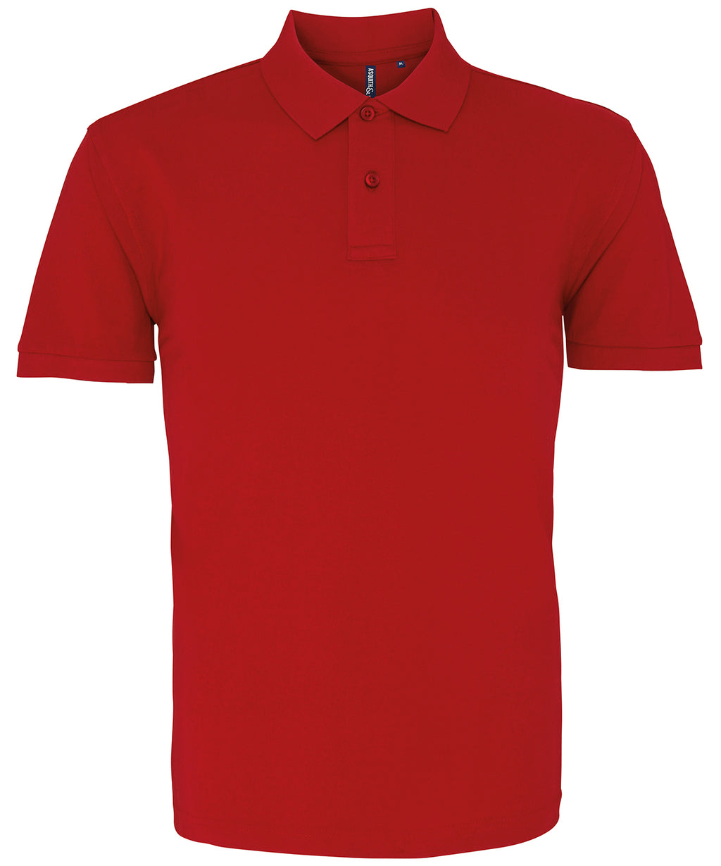 The Asquith & Fox Polo - Cardinal Red