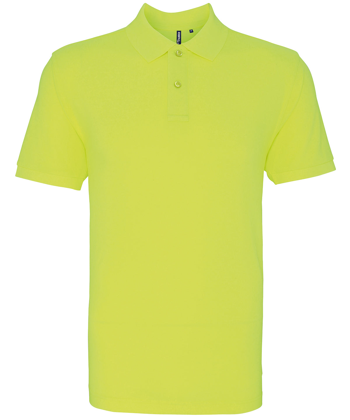 The Asquith & Fox Polo - Neon Yellow