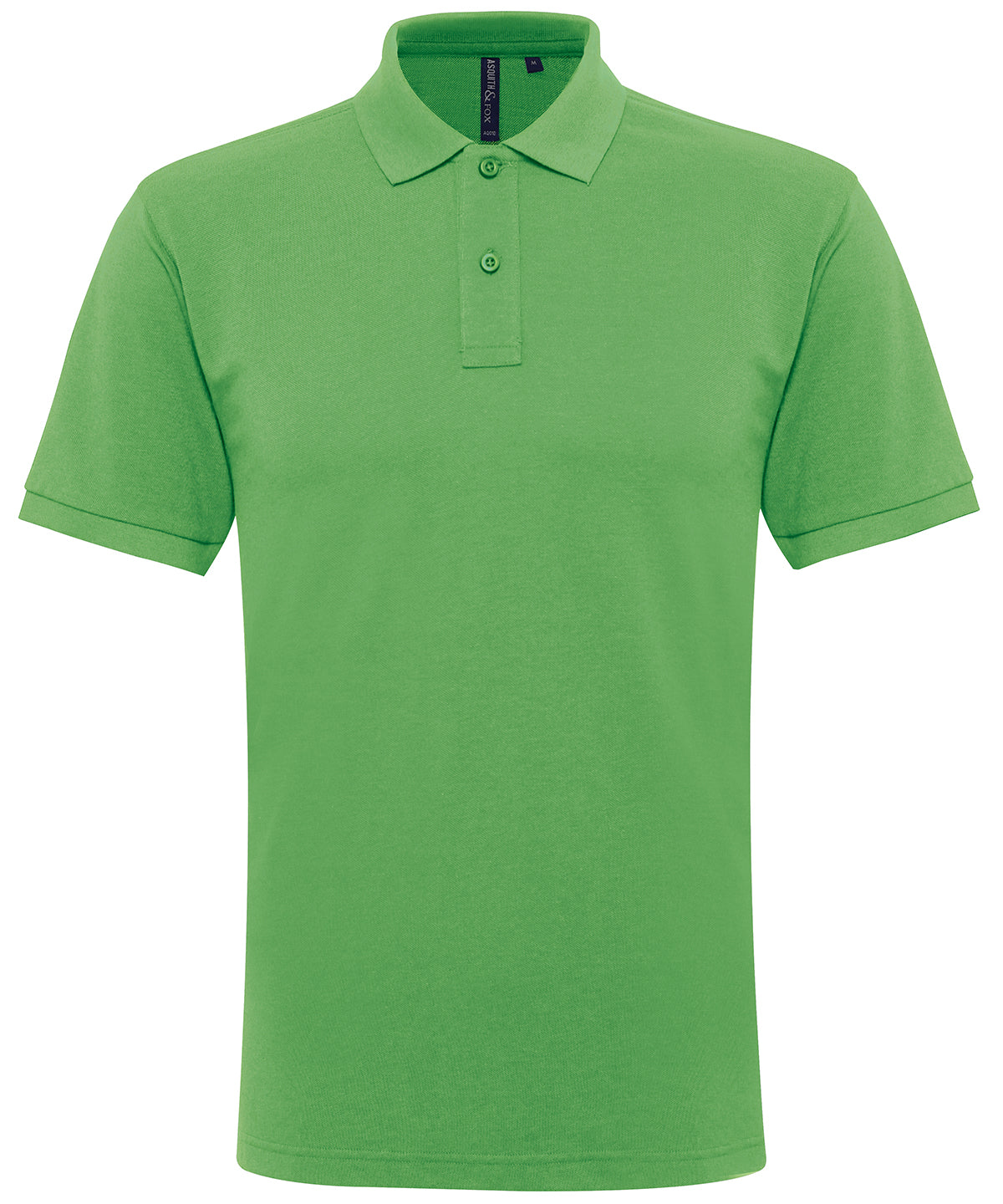 Asquith & Fox Men’s Polycotton Blend Polo - Kelly