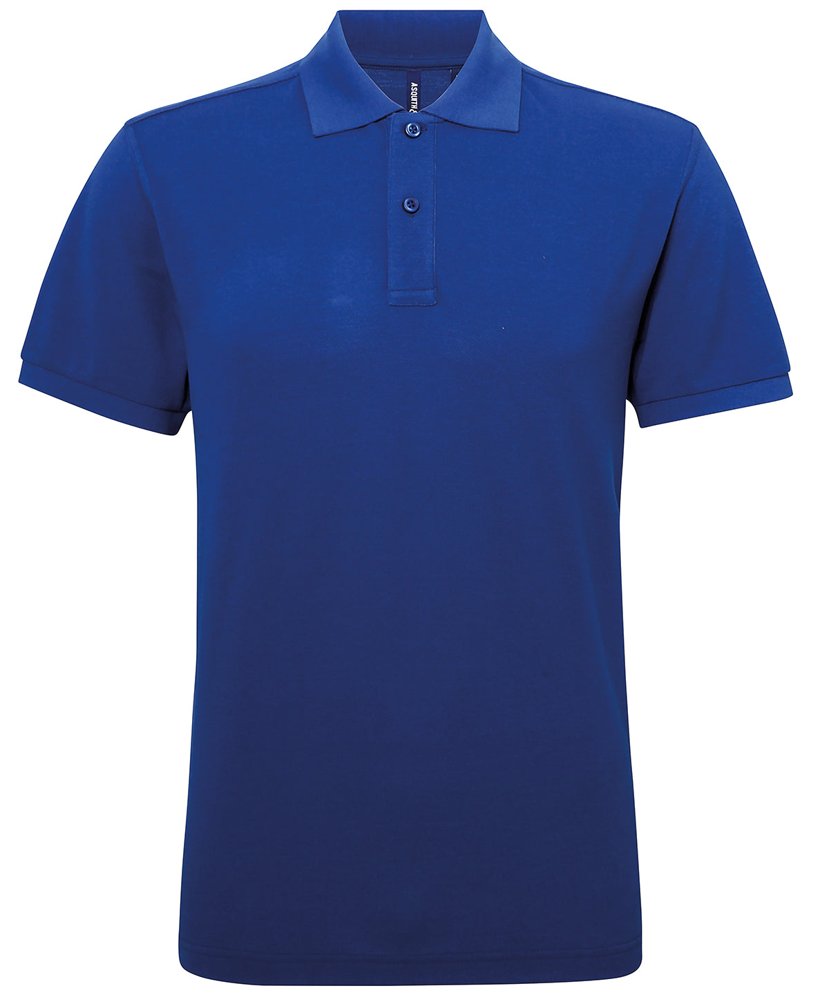 Asquith & Fox Men’s Polycotton Blend Polo - Royal