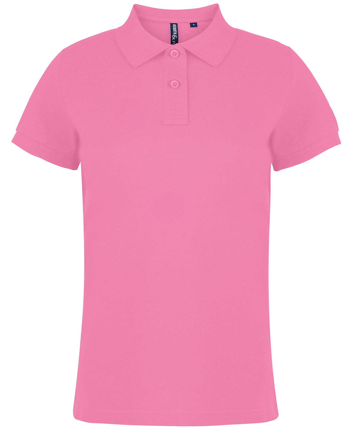 Asquith & Fox Women's Classic Fit Polo - Pink Carnation