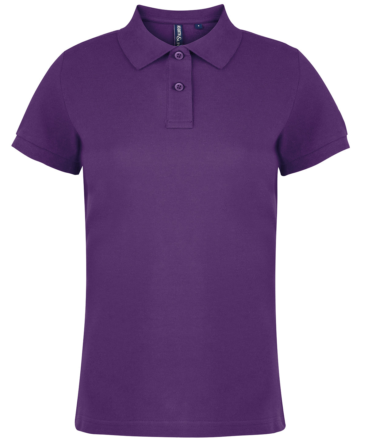 Asquith & Fox Women's Classic Fit Polo - Purple