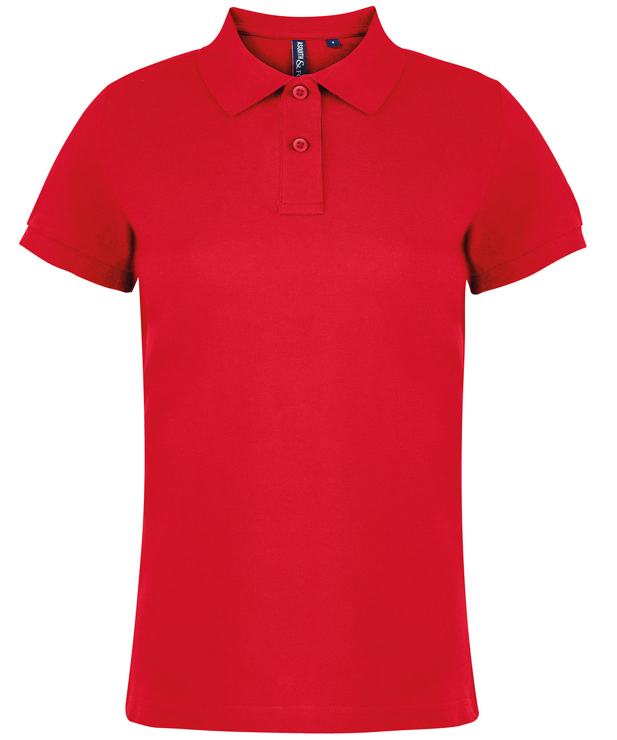 Asquith & Fox Women's Classic Fit Polo - Red