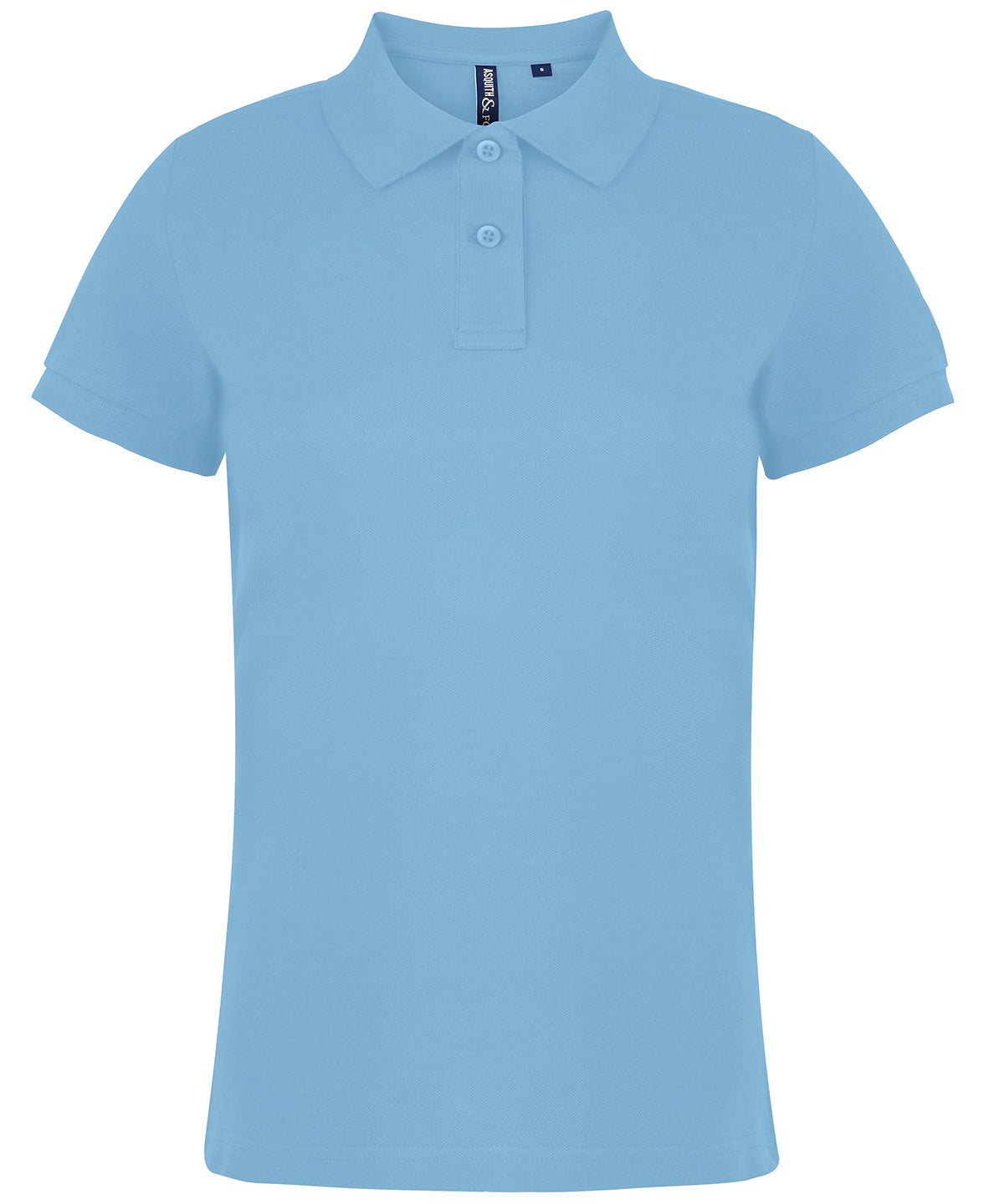 Asquith & Fox Women's Classic Fit Polo - Sky