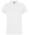 Asquith & Fox Women's Classic Fit Polo - White