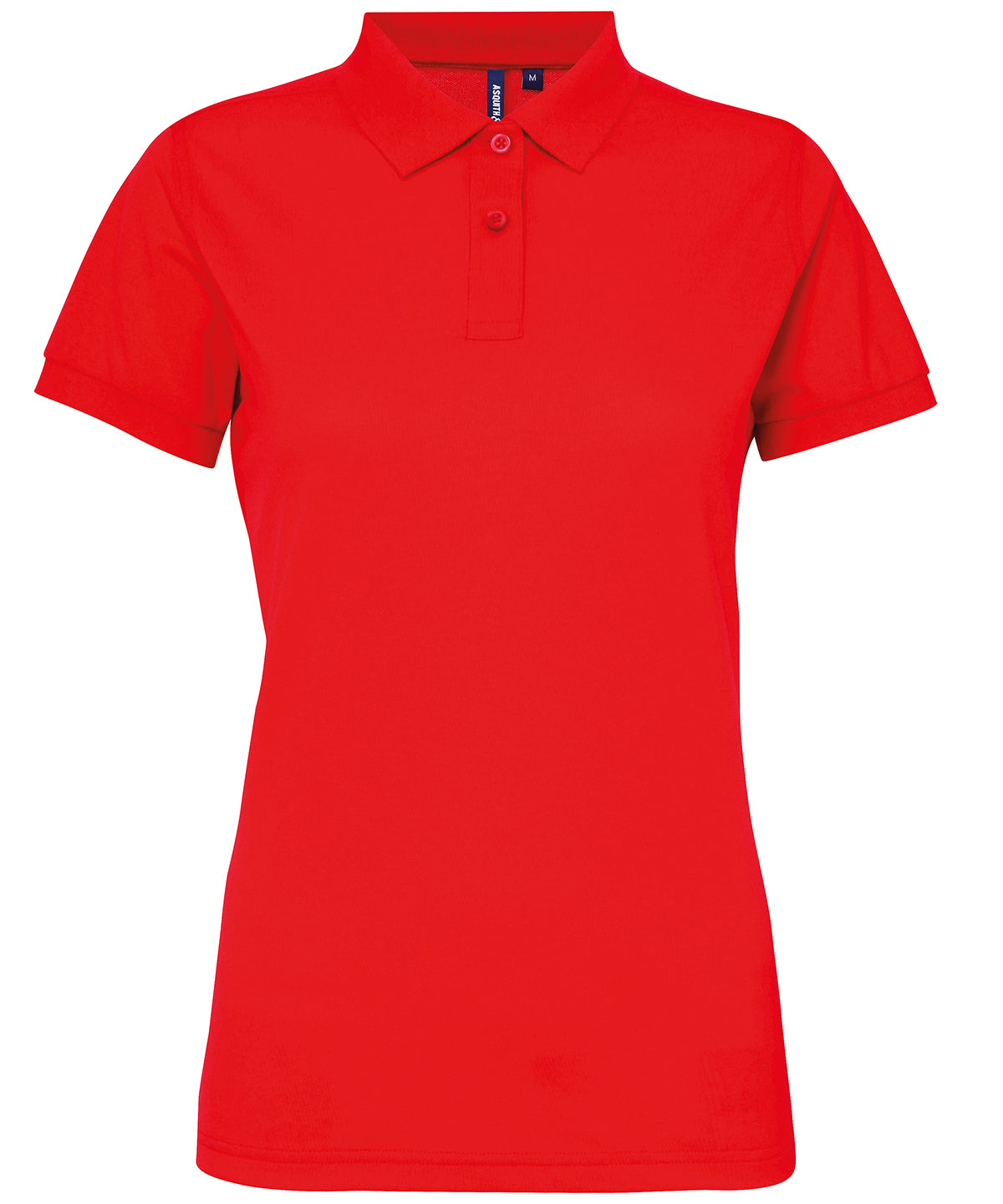 Asquith & Fox Women’s Polycotton Blend Polo - Cherry Red