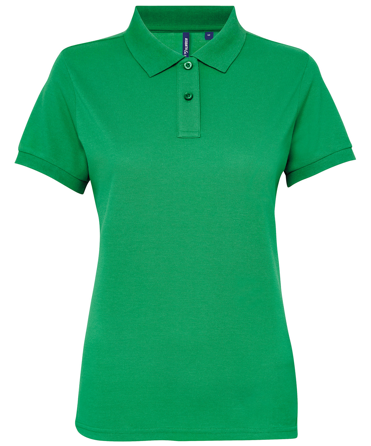 Asquith & Fox Women’s Polycotton Blend Polo - Kelly