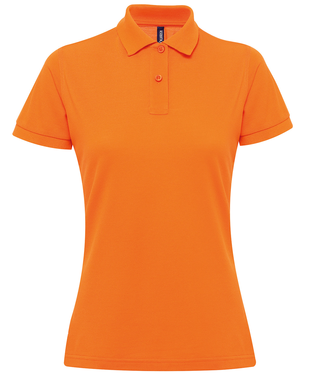 Asquith & Fox Women’s Polycotton Blend Polo - Orange