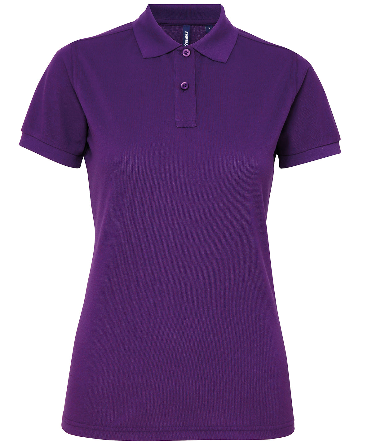 Asquith & Fox Women’s Polycotton Blend Polo - Purple