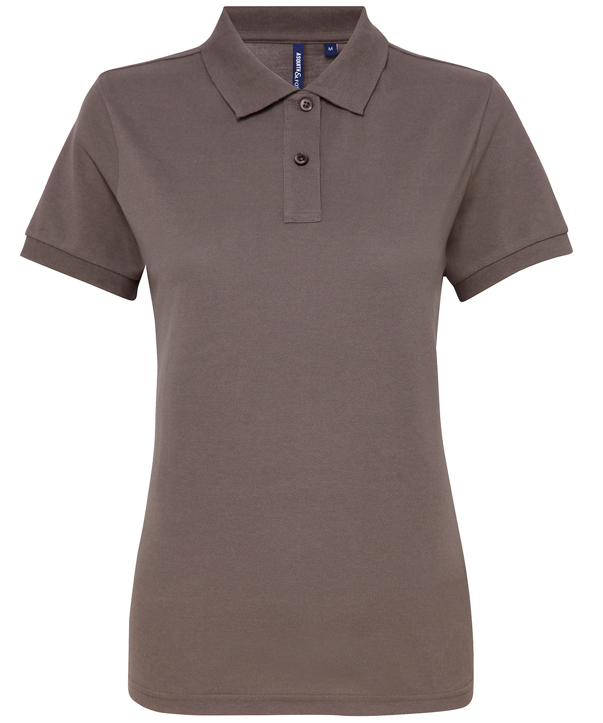 Asquith & Fox Women’s Polycotton Blend Polo - Slate