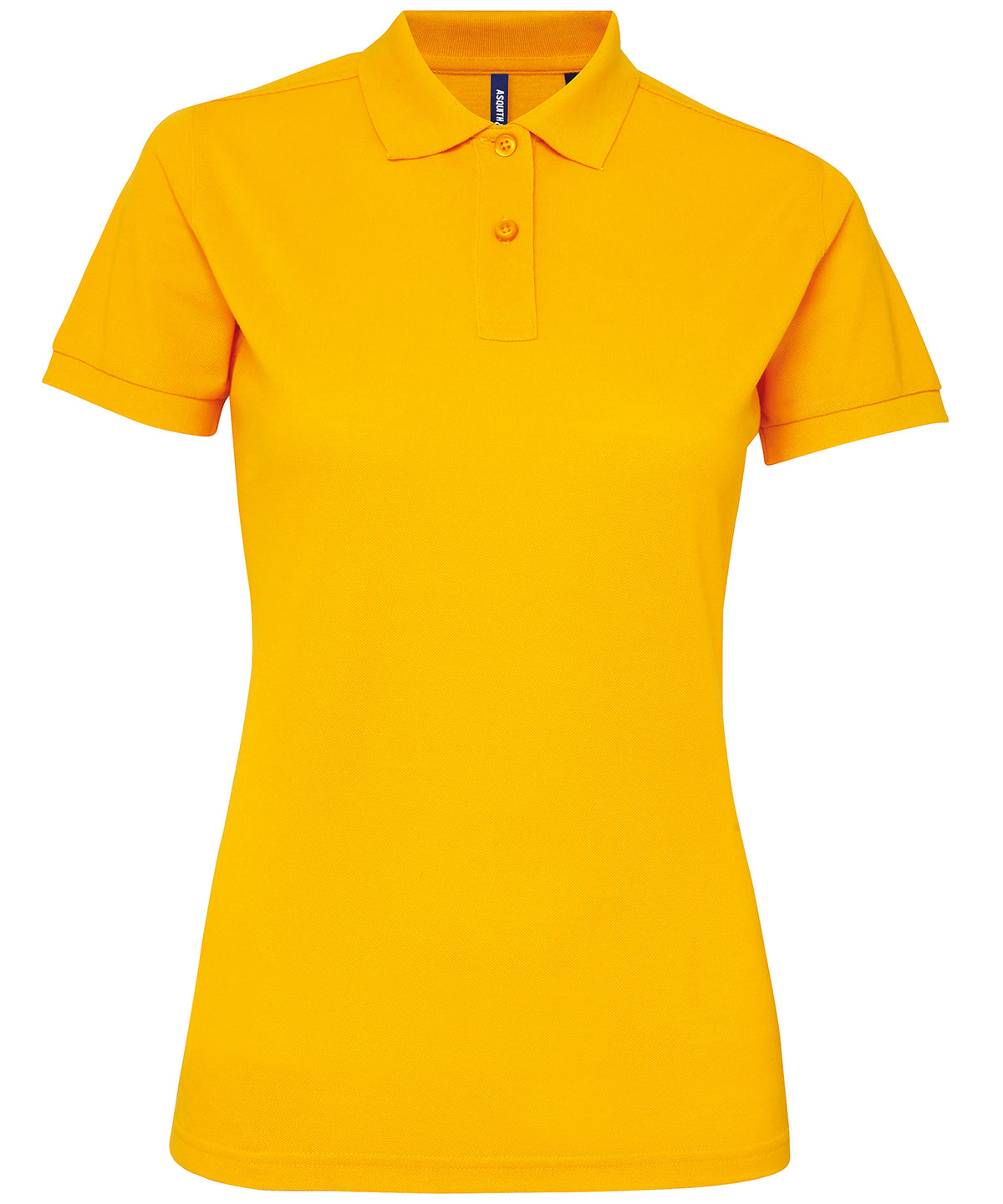 Asquith & Fox Women’s Polycotton Blend Polo - Sunflower