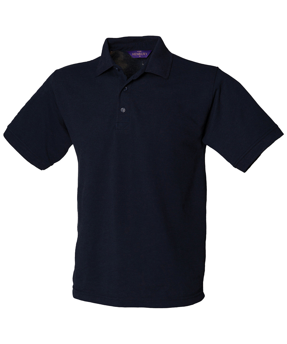 Henbury 65/35 Classic Piqué Polo Shirt - Navy