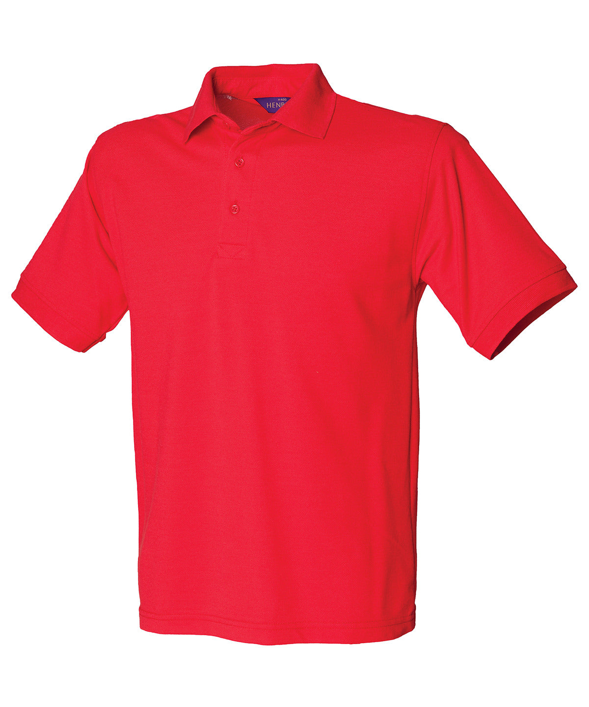 Henbury 65/35 Classic Piqué Polo Shirt - Red