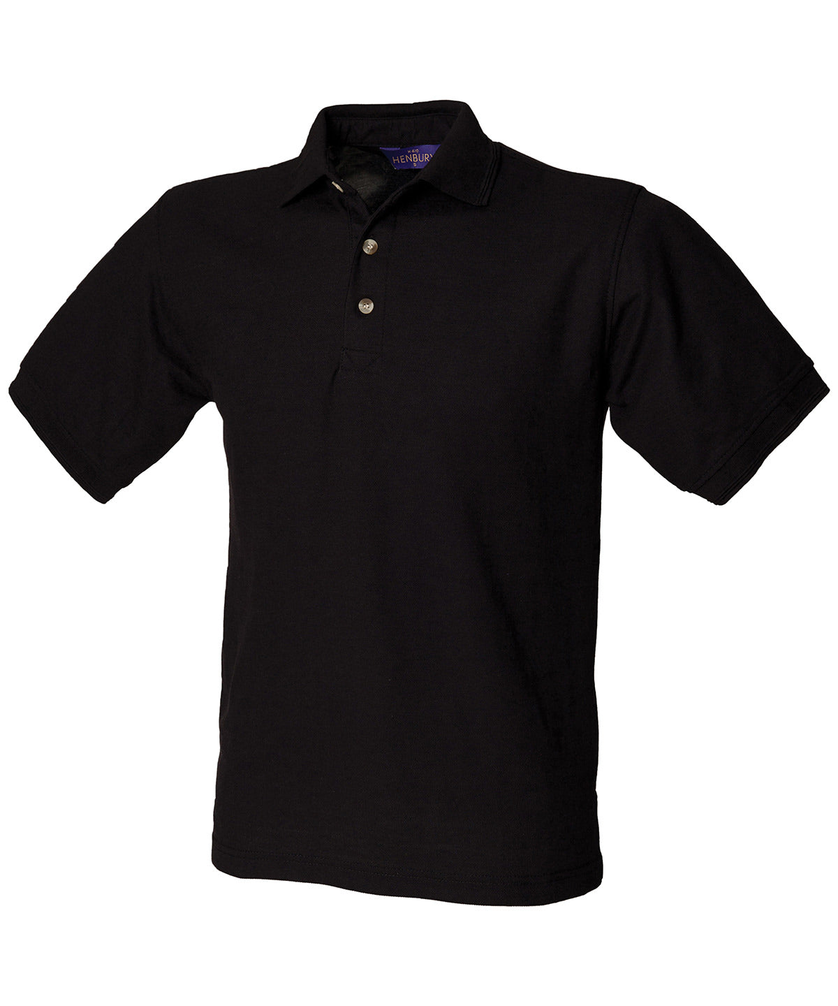 Henbury Ultimate 65/35 Polo Shirt - Black