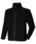 Henbury Microfleece Jacket - Black