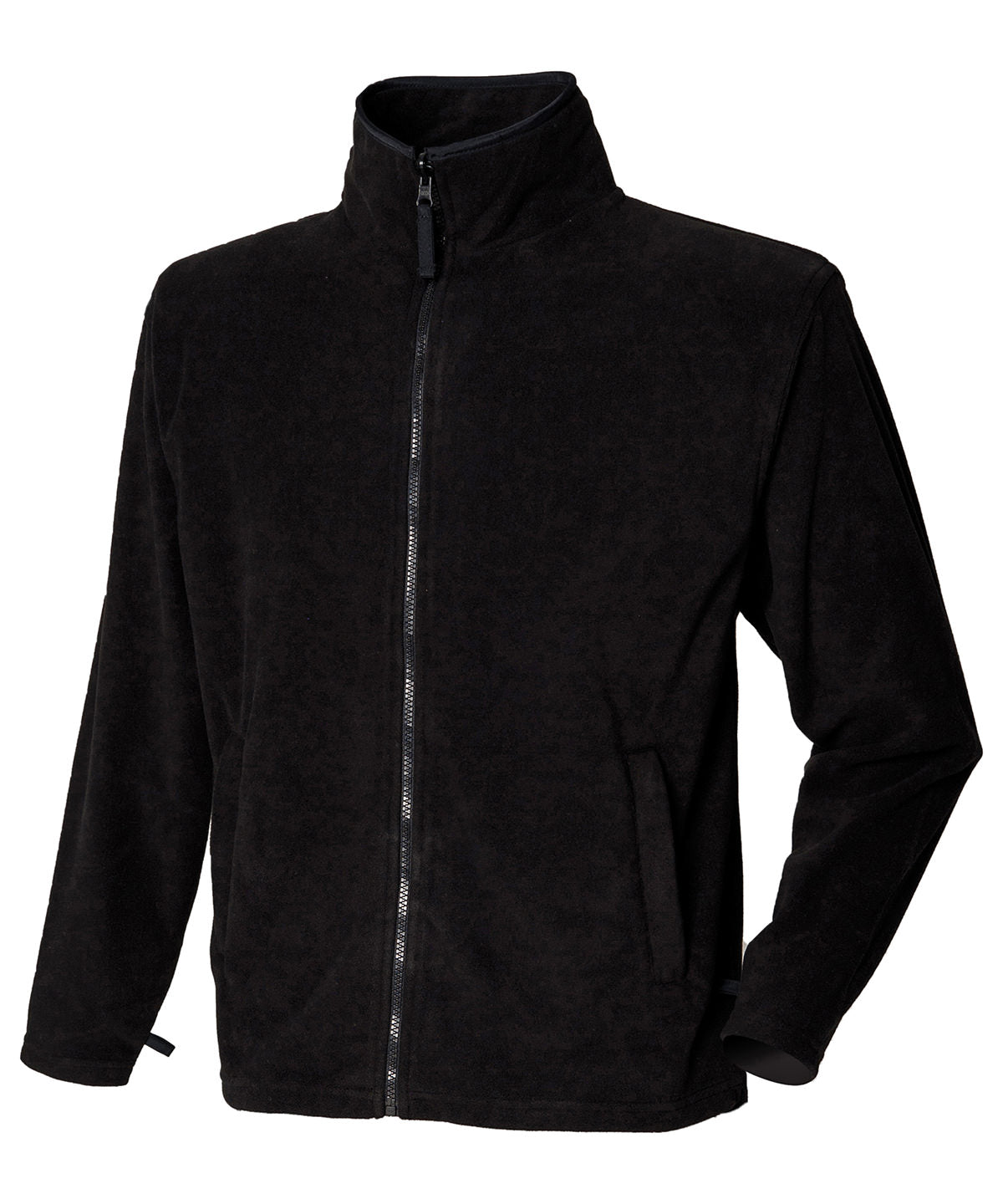 Henbury Microfleece Jacket - Black