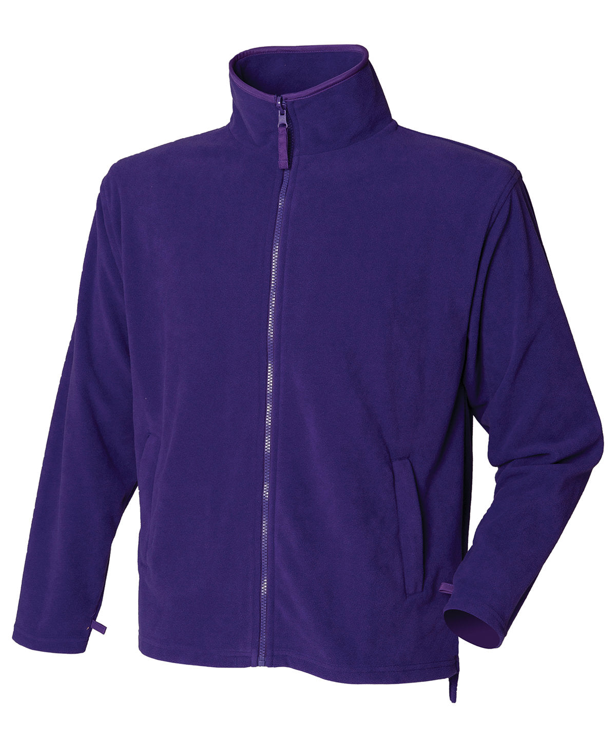 Henbury Microfleece Jacket - Purple