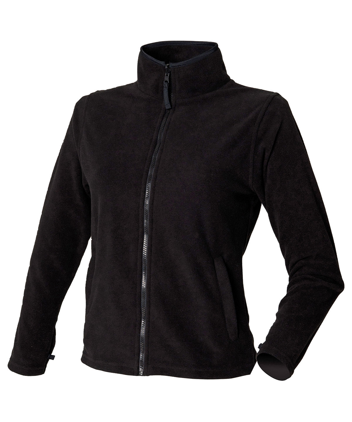 Henbury Women's Microfleece Jacket - Black