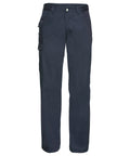 Russell Athletic Polycotton Twill Workwear Trousers - French Navy