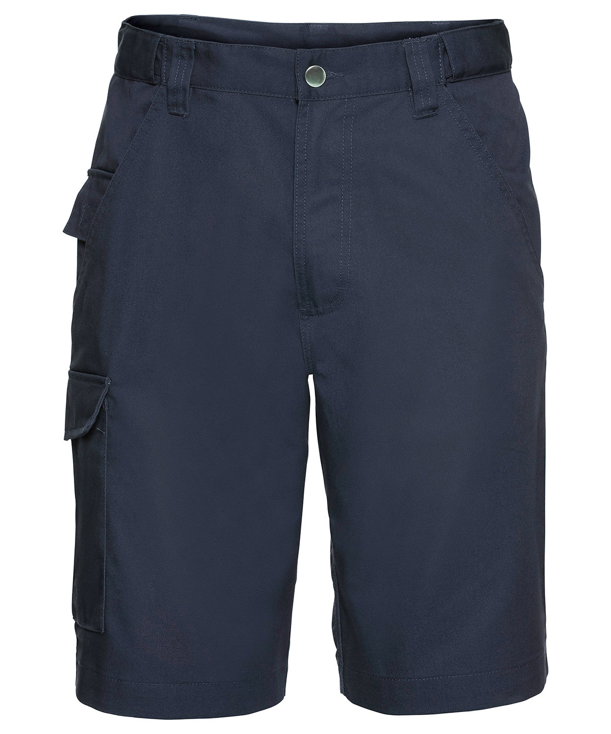 Russell Athletic Polycotton Twill Workwear Shorts - French Navy