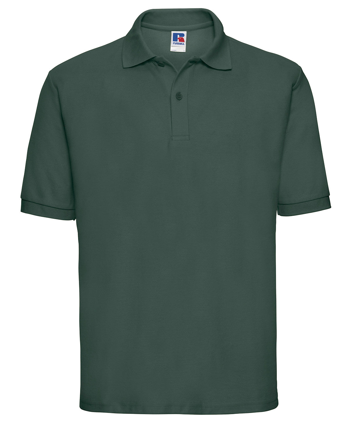 Russell Athletic Classic Polycotton Polo - Bottle Green