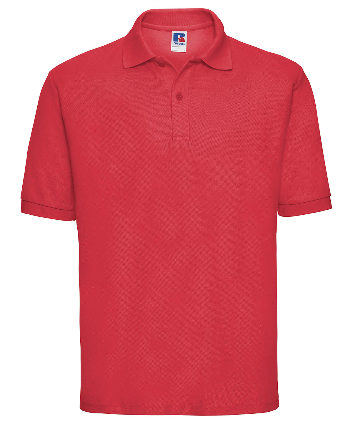 Russell Athletic Classic Polycotton Polo - Bright Red