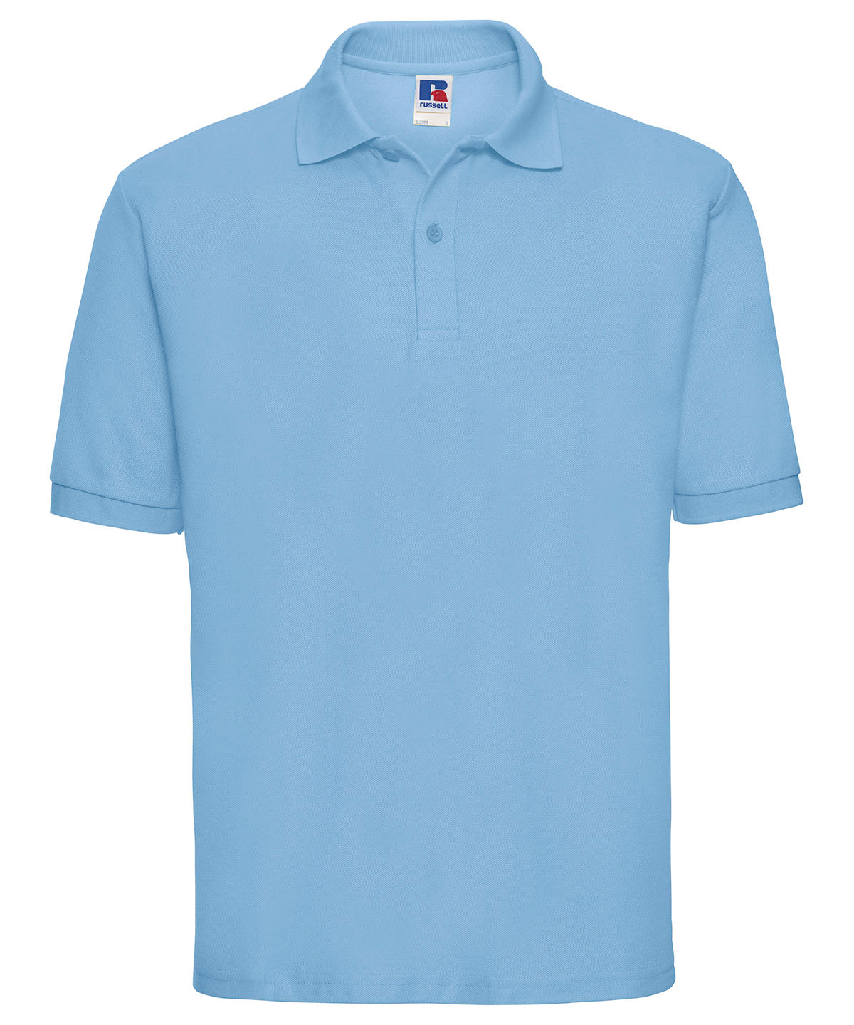 Russell Athletic Classic Polycotton Polo - Sky