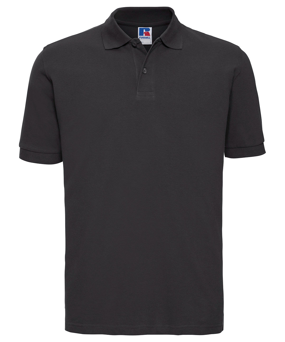 Russell Athletic Classic Cotton Piqué Polo - Black