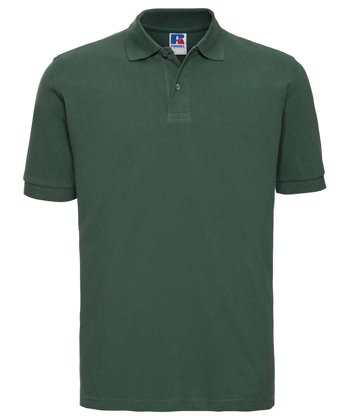 Russell Athletic Classic Cotton Piqué Polo - Bottle Green