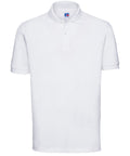 Russell Athletic Classic Cotton Piqué Polo - White