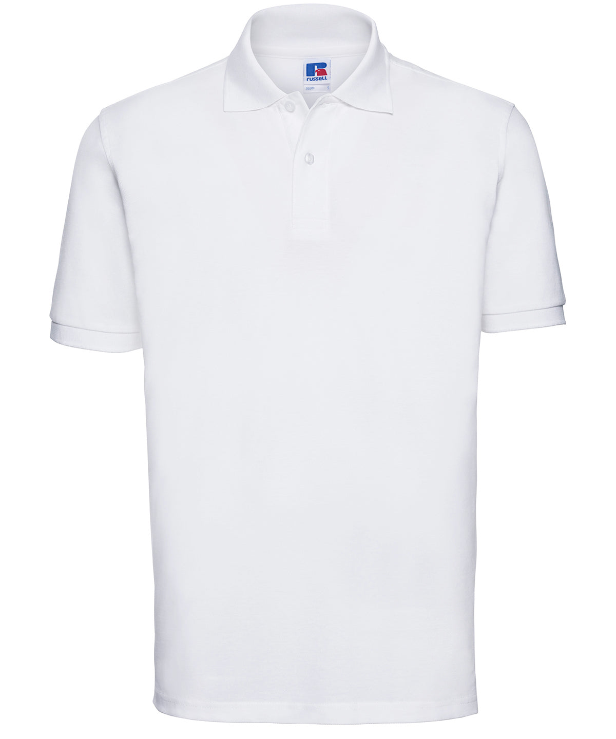 Russell Athletic Classic Cotton Piqué Polo - White