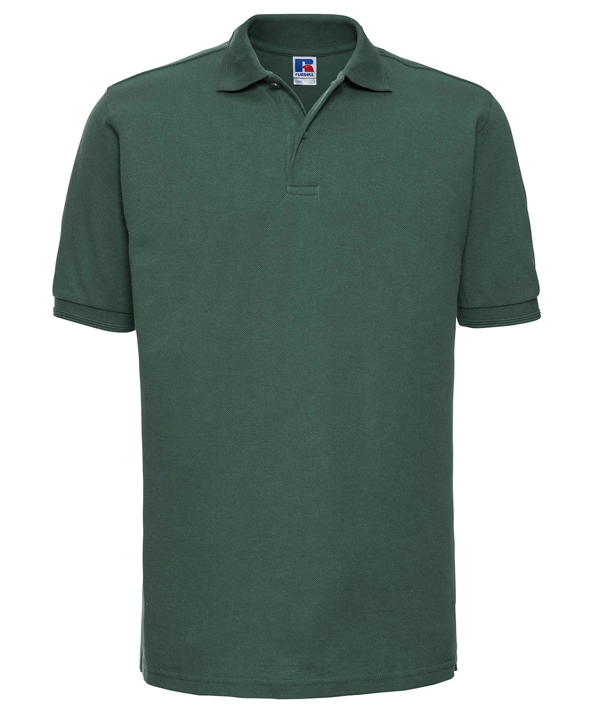 Russell Athletic Hard-wearing 60°C Wash Polo - Bottle Green