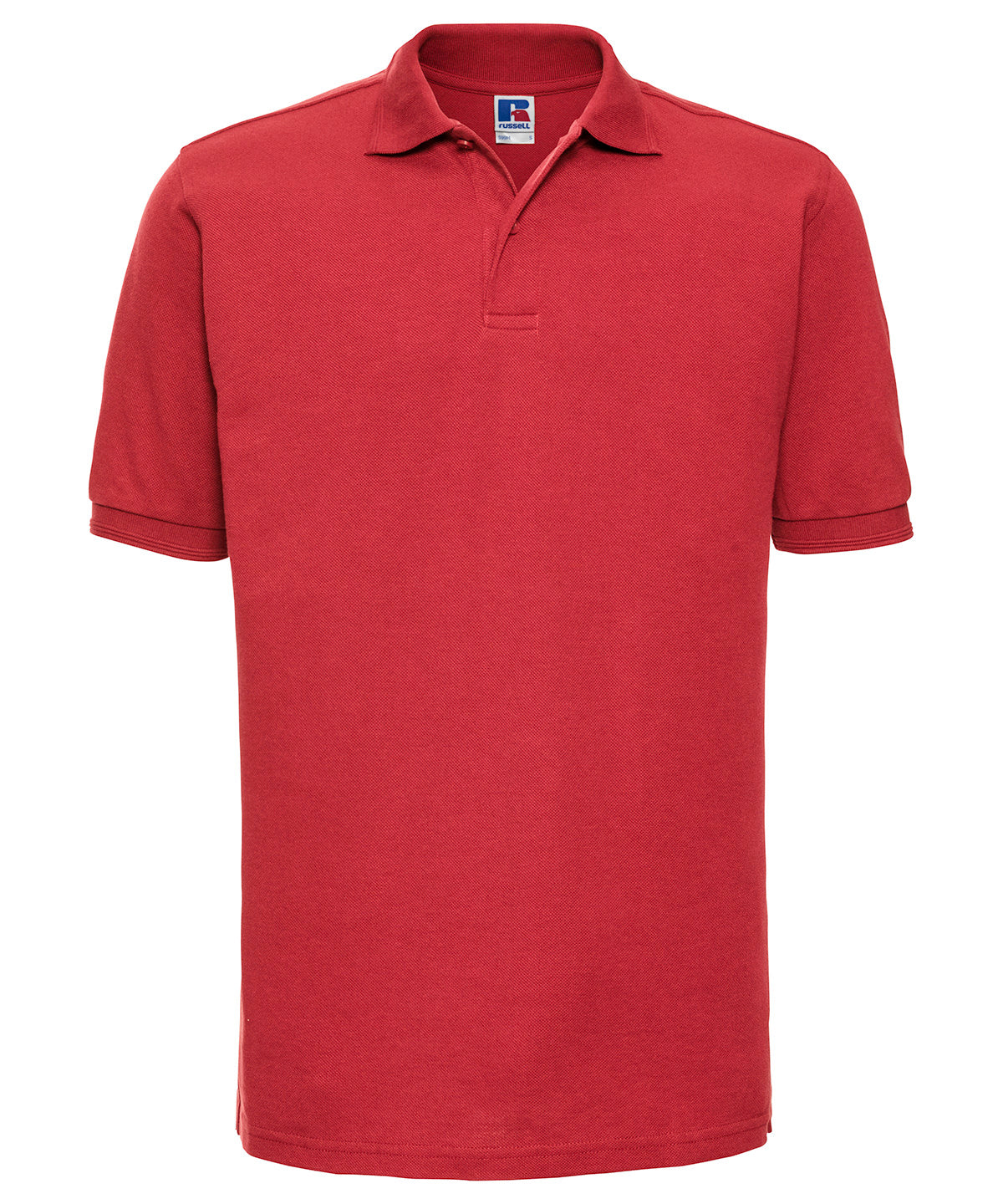 Russell Athletic Hard-wearing 60°C Wash Polo - Bright Red