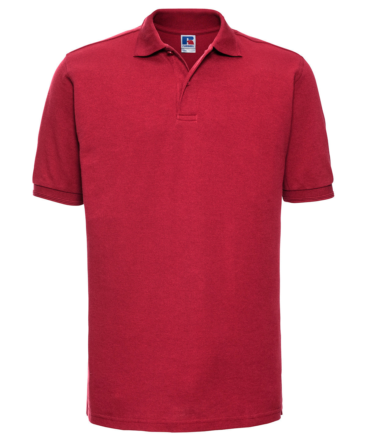 Russell Athletic Hard-wearing 60°C Wash Polo - Classic Red
