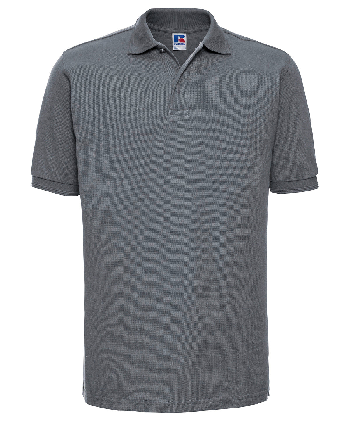 Russell Athletic Hard-wearing 60°C Wash Polo - Convoy Grey