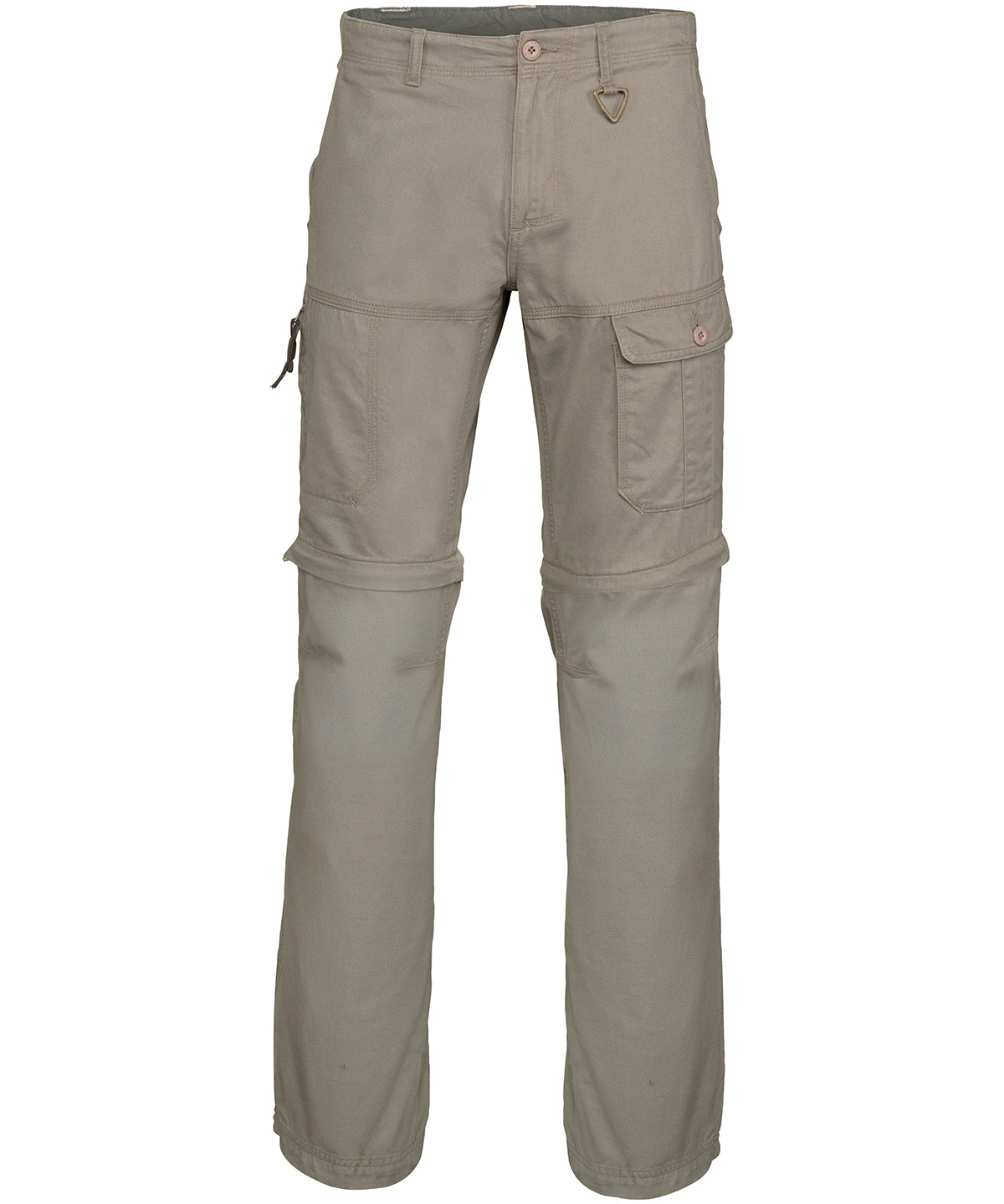 Kariban 2-in-1 Multi-pocket Trousers - Dark Beige