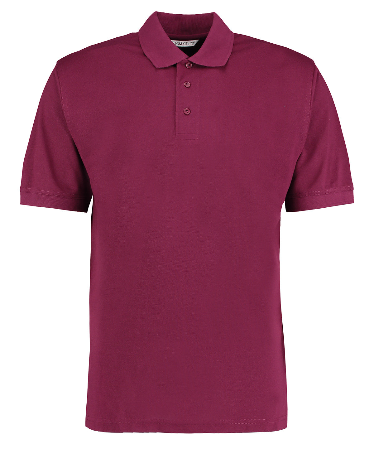 Kustom Kit Klassic Polo With Superwash® 60°C (classic Fit) - Burgundy