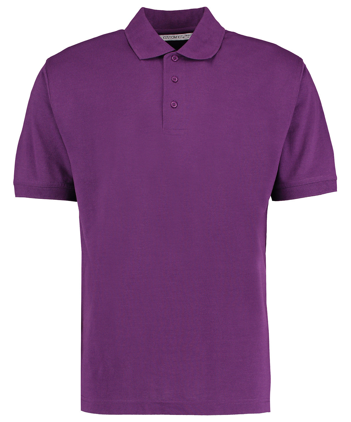 Kustom Kit Klassic Polo With Superwash® 60°C (classic Fit) - Dark Purple
