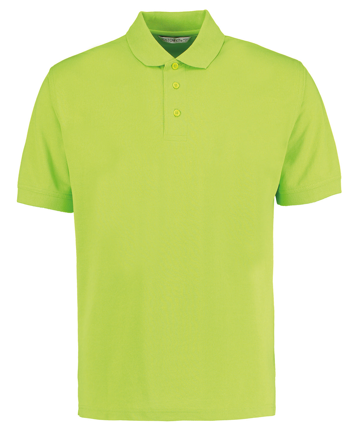 Kustom Kit Klassic Polo With Superwash® 60°C (classic Fit) - Lime