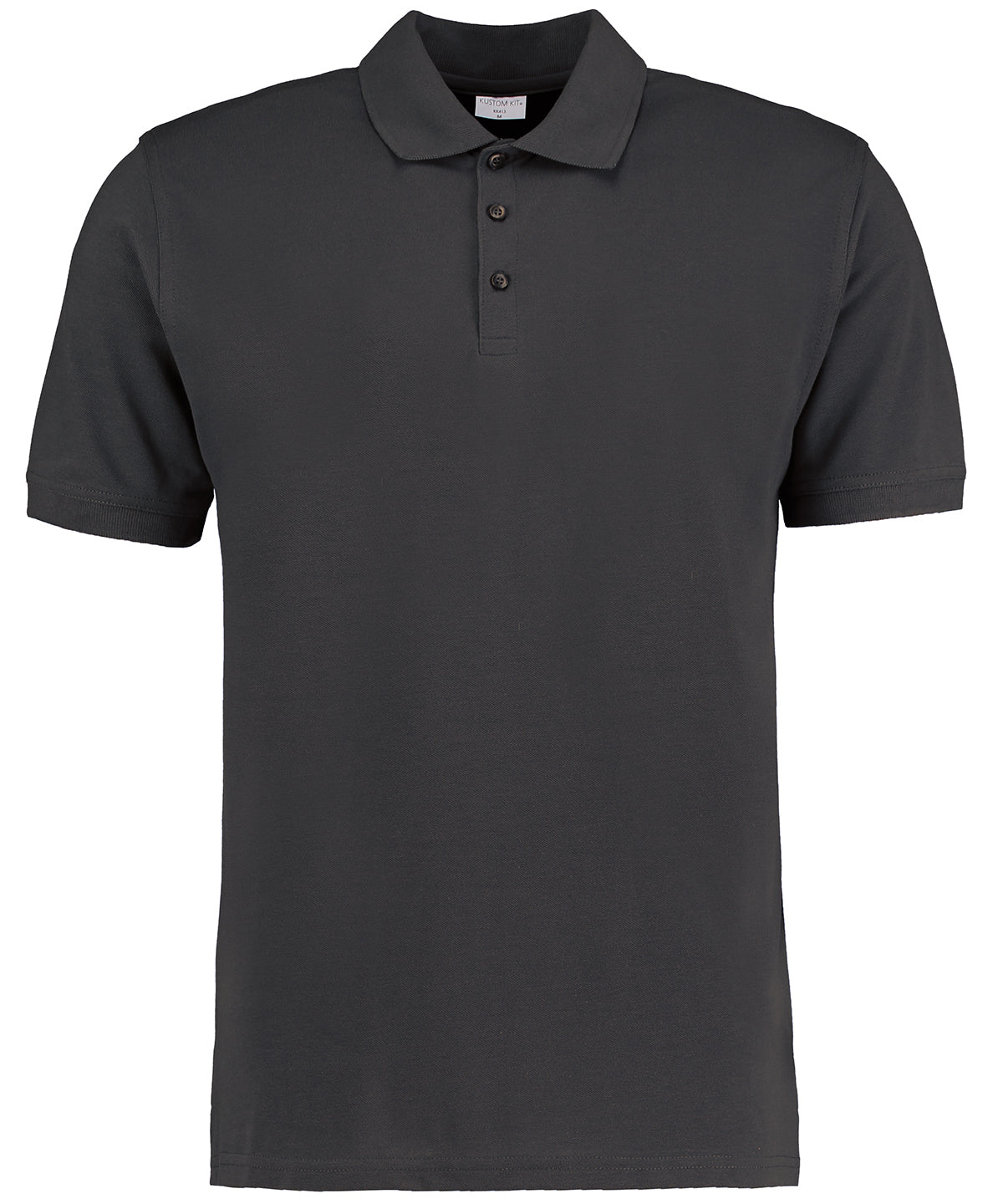 Kustom Kit Klassic Polo Short Sleeved Superwash® 60ºC (slim Fit) - Graphite