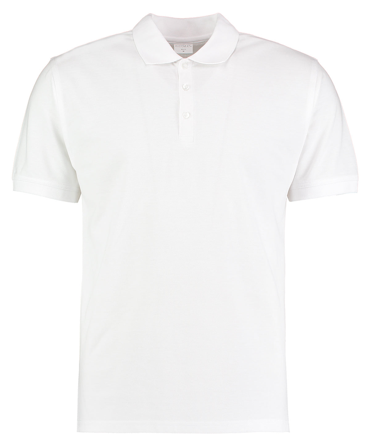 Kustom Kit Klassic Polo Short Sleeved Superwash® 60ºC (slim Fit) - White