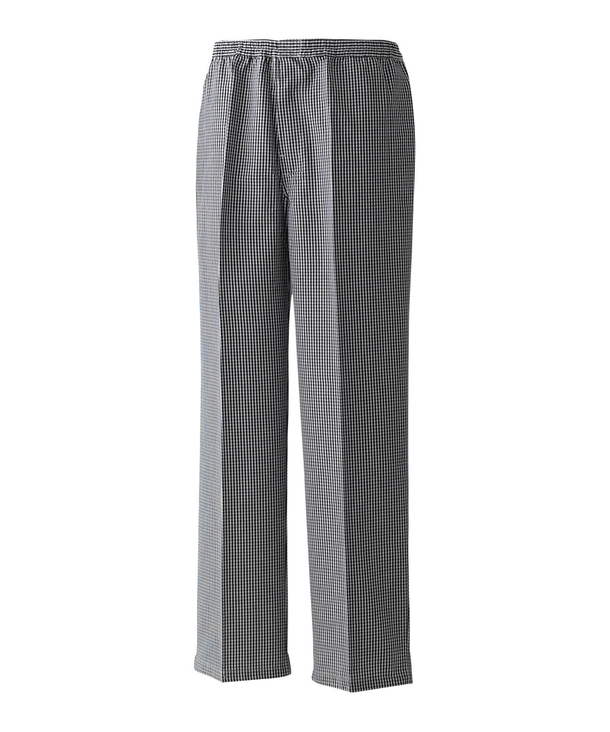 Premier Pull-on Chef’s Trousers - Black/White