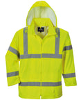 Portwest Hi-vis Rain Jacket (H440) - Yellow