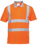 Portwest Hi-vis Short Sleeved Polo (S477/RT22) - Orange